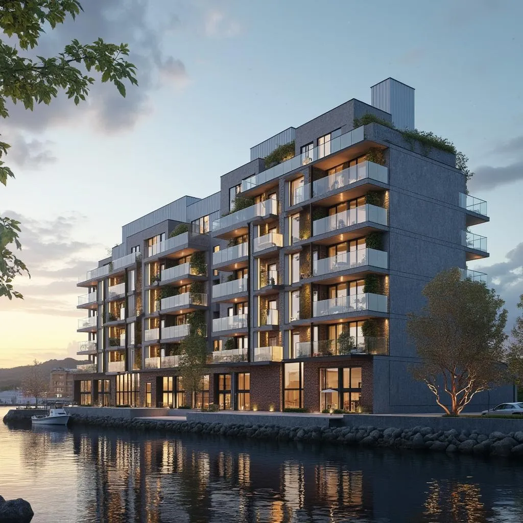 Luxury apartment development in Cork