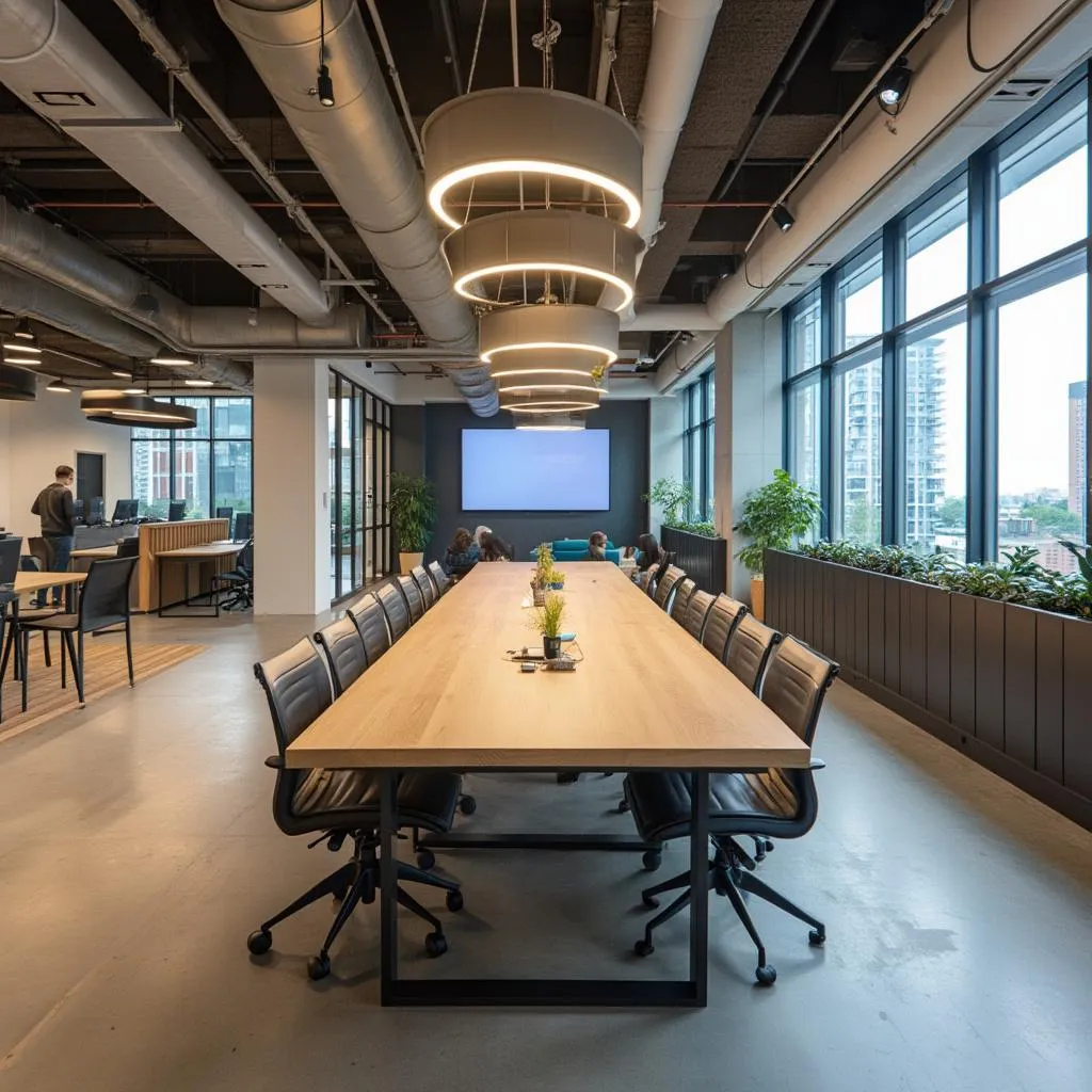 Tech startup incubator space